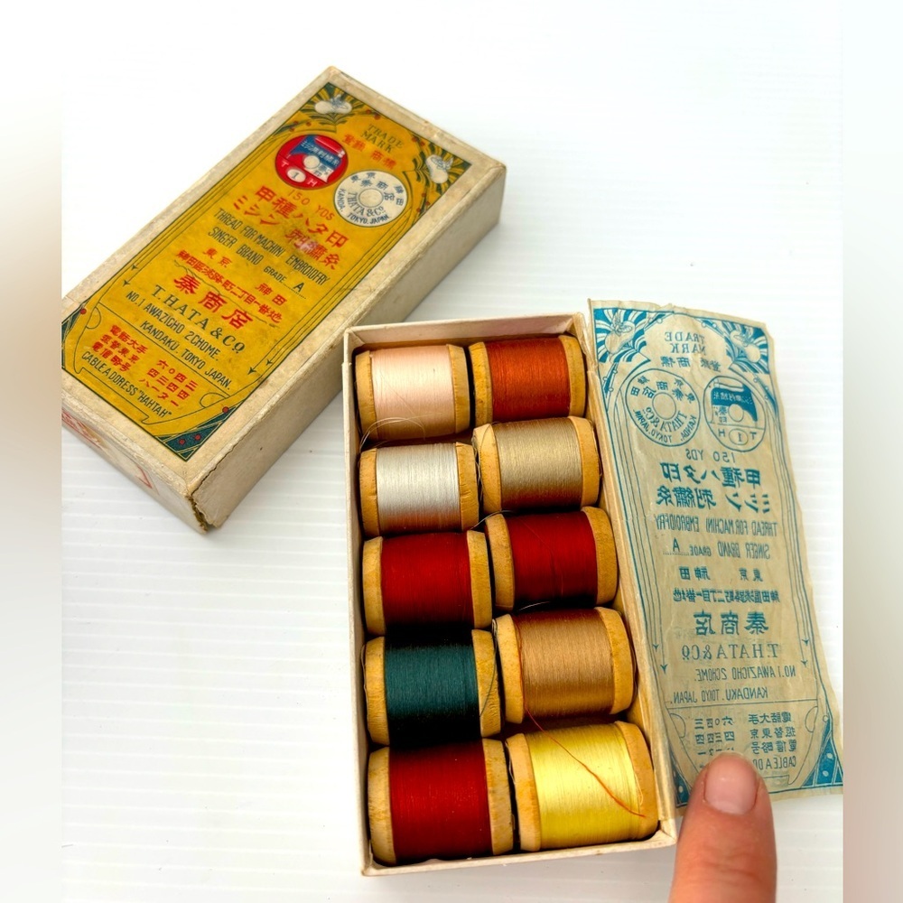 Vintage Signer Embroidery Machine Thread